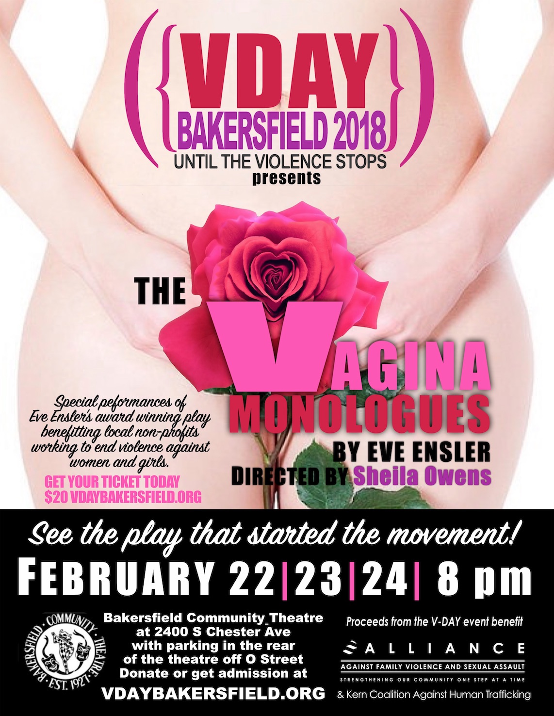 Flyer information regarding events