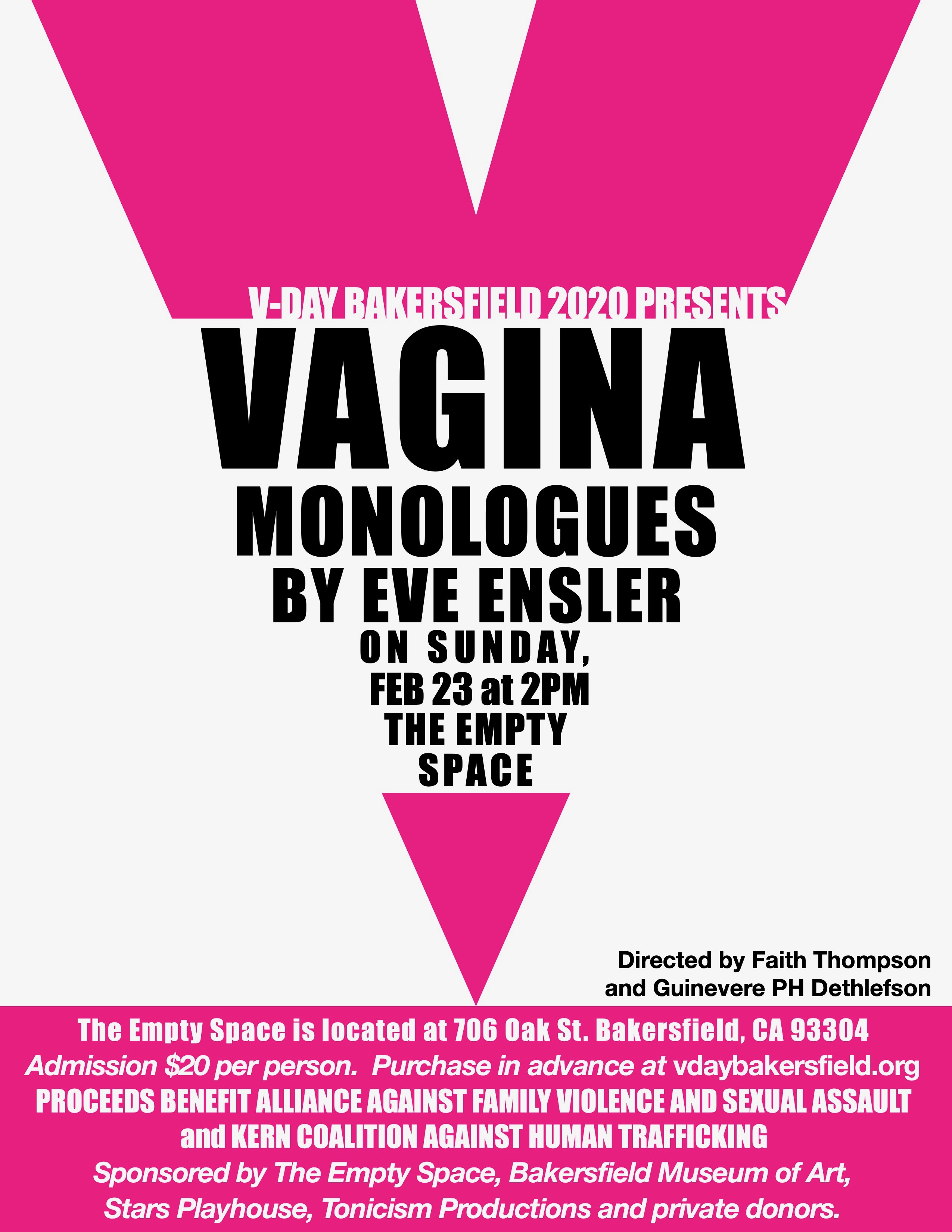 Flyer information regarding events